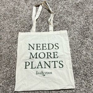 Lively Root Plant tote